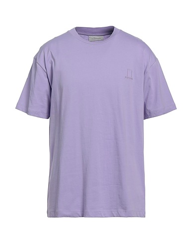HEAVEN DOOR T-shirt basique Mauve 100% Coton