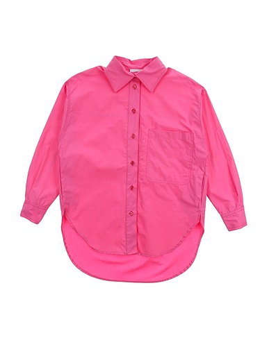 L:Ú L:Ú by MISS GRANT Solid color shirts & blouses FUCSIA 100% Cotton