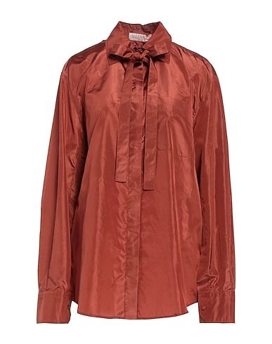 VALENTINO GARAVANI Silk shirts & blouses Rust 100% Silk