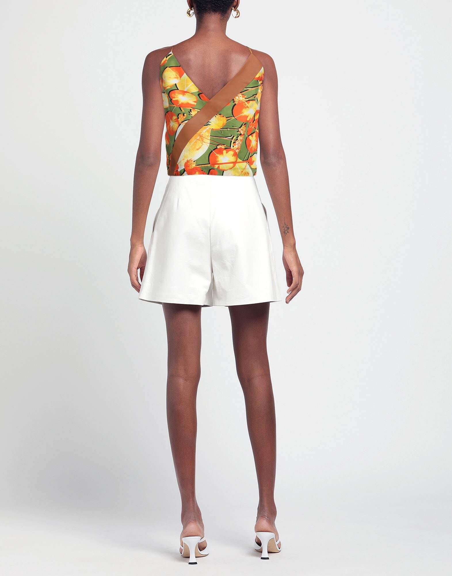 トラサルディ 羊革スカート イタリア製/正規代理店タグ☆トラサルディ/TRUSSARDI☆羊革/ラムレザー