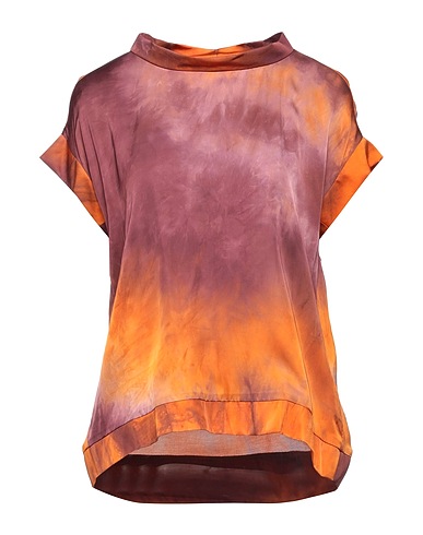 ROSSOPURO Top Orange 100% Viscose