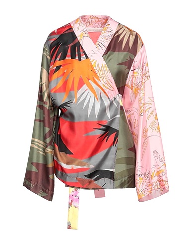 PALM ANGELS Floral shirts & blouses Pink 100% Silk