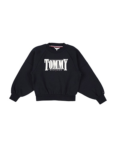 TOMMY HILFIGER Sweatshirt Schwarz 70% Baumwolle, 30% Polyester