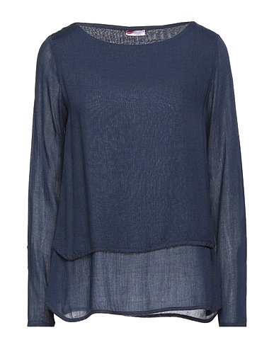 ROSSOPURO Top Midnight blue 80% Viscose, 20% Wool