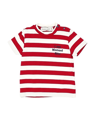 MANUEL RITZ T-shirt Bordeaux 90% Viscose, 10% Élasthanne