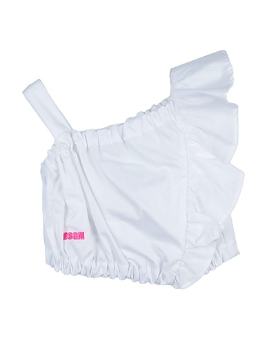 MSGM Top White 66% Cotton, 31% Nylon, 3% Elastane