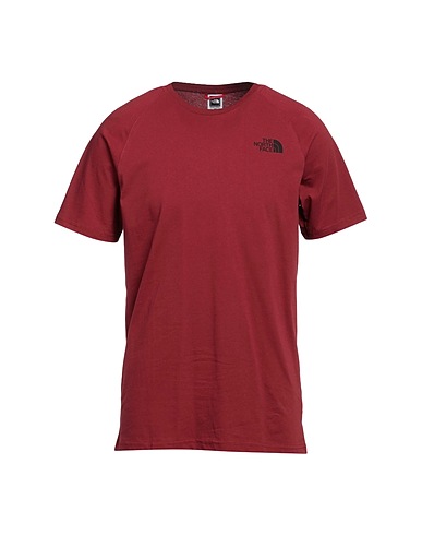 THE NORTH FACE T-shirt M S/S NORTH FACES TEE - EU
 Burgundy 100% Cotton