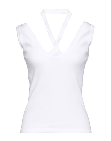 MM6 MAISON MARGIELA トップス ホワイト コットン 100%