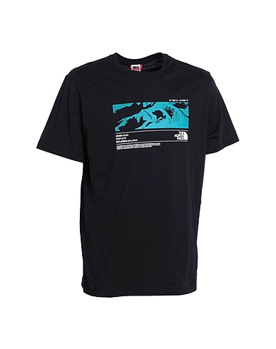 THE NORTH FACE T-shirt M COORDINATES TEE S/S 1
 Black 100% Cotton