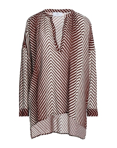 SOALLURE Top Brown 100% Viscose