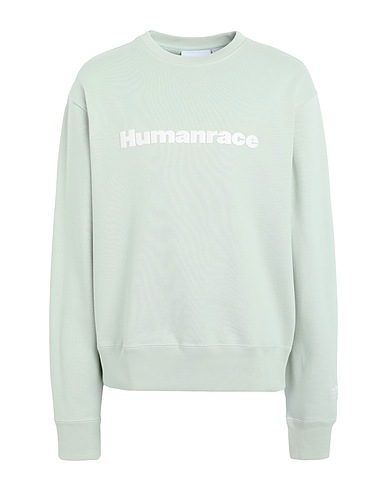 ADIDAS ORIGINALS Sweatshirt PW BASICS CRW
 Light green 100% Cotton