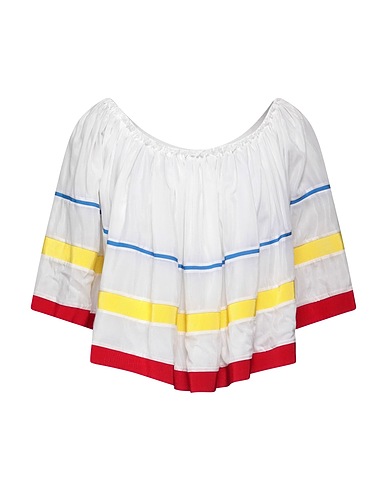 MAISON RABIH KAYROUZ T-shirt White 67% Cotton, 33% Silk, Viscose