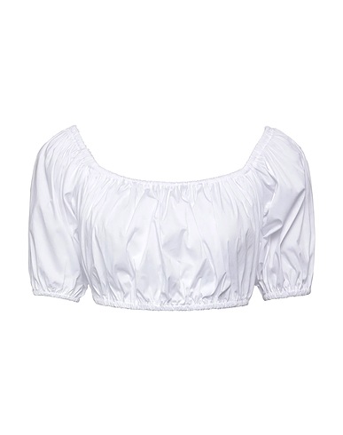 SOALLURE Top White 71% Cotton, 25% Polyamide, 4% Elastane