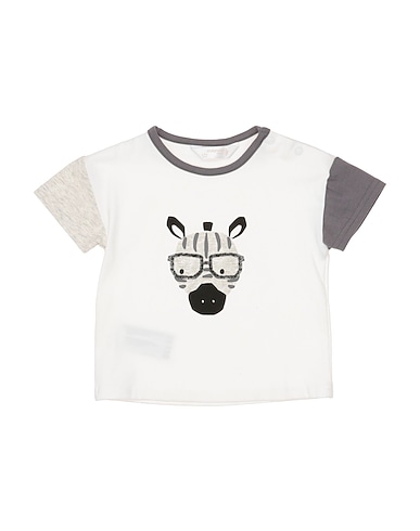 MAYORAL T-shirt White 95% Cotton, 5% Elastane