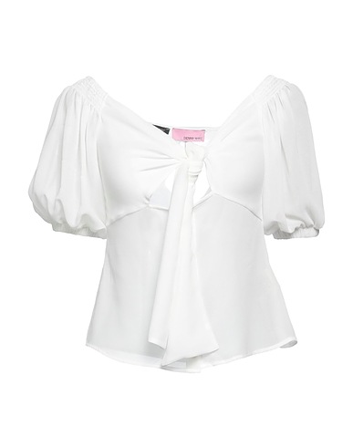 DENNY ROSE Top Bianco 100% Poliestere