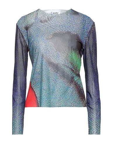 SHARAY T-shirt Azure 100% Polyester