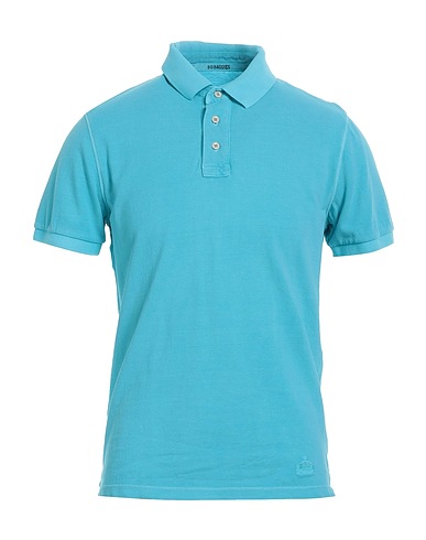 B.D.BAGGIES Polo shirt Turquoise 100% Cotton