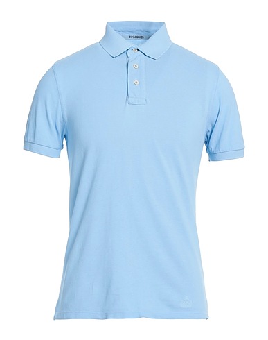 B.D.BAGGIES Polo shirt Sky blue 100% Cotton