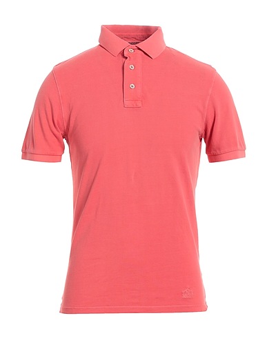 B.D.BAGGIES Polo shirt Coral 100% Cotton