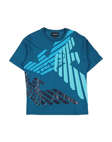 EMPORIO ARMANI T-shirt Deep teal 100% Cotton