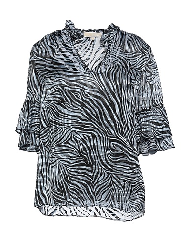 MICHAEL MICHAEL KORS Top Slate blue 50% Silk, 50% Viscose