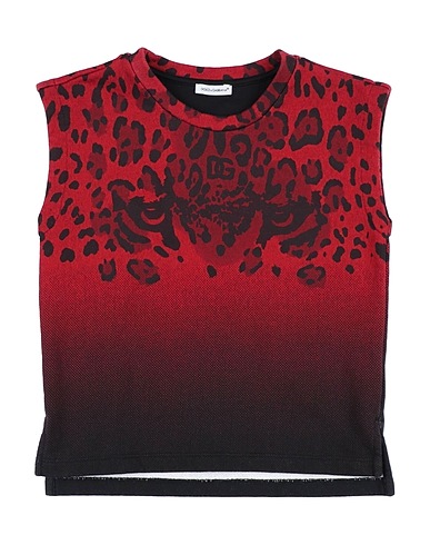 DOLCE&GABBANA Felpa Mattone 100% Cotone, Viscosa
