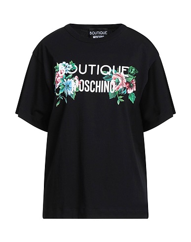 BOUTIQUE MOSCHINO T-shirt Black 100% Cotton