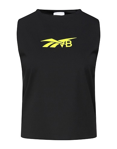 REEBOK x VICTORIA BECKHAM Top Nero 73% Poliammide riciclato, 27% Elastan
