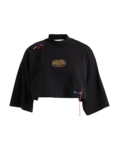 PALM ANGELS x MISSONI T-shirt Black 100% Cotton