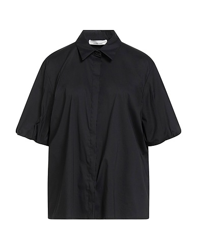 LIVIANA CONTI Solid colour shirts & blouses 68% Cotton, 28% Polyamide, 4% Elastane