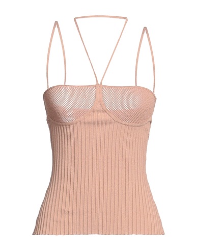 ANDREĀDAMO Top Sand 80% Viscose, 10% Polyester, 9% Polyamide, 1% Elastane