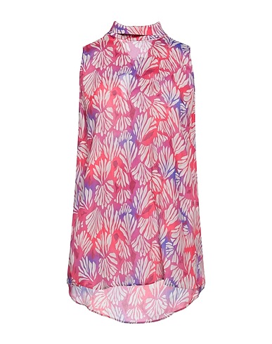 TRU TRUSSARDI Top Fuchsia 70% Viscose, 30% Silk