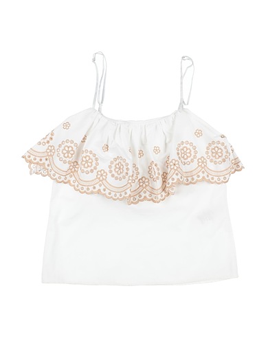 L:Ú L:Ú by MISS GRANT Top White 100% Cotton