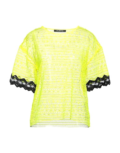CUSTO BARCELONA Top Yellow 100% Polyester