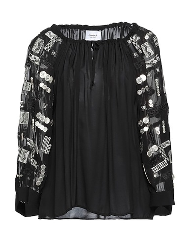 DONDUP Top Black 100% Viscose