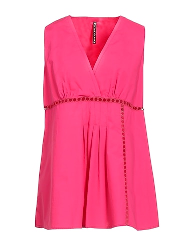 MANILA GRACE Top Fuchsia 100% Cotton