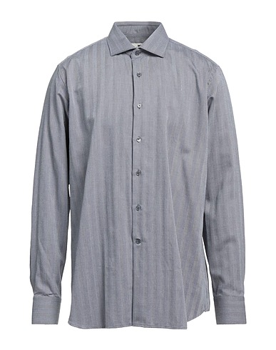 BAGUTTA Patterned shirt Black 100% Cotton