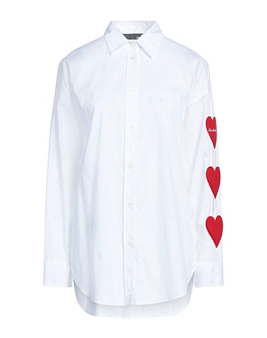 LOVE MOSCHINO シャツ ホワイト コットン 97% / ポリウレタン 3%