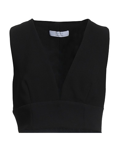 KAOS Top Black 91% Polyester, 9% Elastane