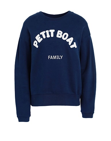 PETIT BATEAU Sudadera Azul noche 100% Algodón orgánico