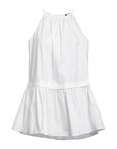 MANILA GRACE Top White 98% Cotton, 2% Elastane