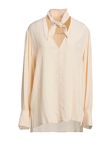 AGLINI Top Beige 69% Acetate, 31% Silk