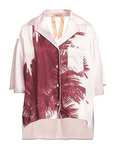 N°21 Floral shirts & blouses Blush 100% Polyester, Polyamide