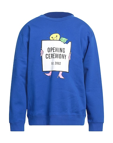 OPENING CEREMONY Hooded sweatshirt Blue 100% Cotton