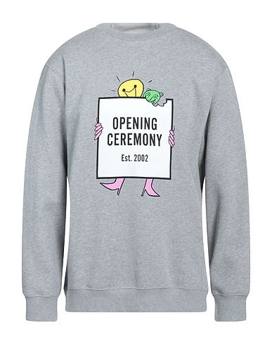 OPENING CEREMONY Hooded sweatshirt Grey 100% Cotton