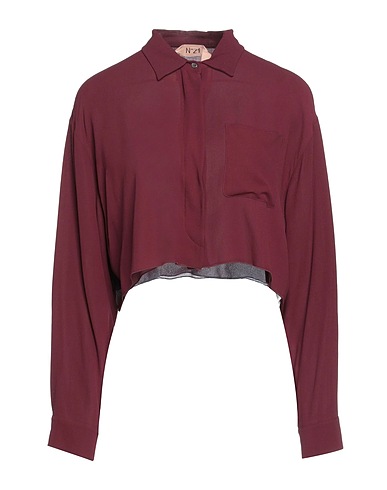 N°21 Silk shirts & blouses Burgundy 100% Silk