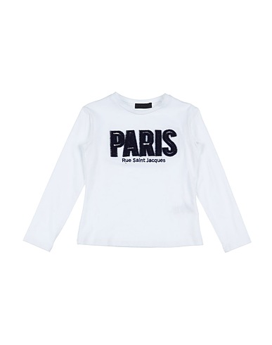FUN & FUN T-shirt White 95% Cotton, 5% Elastane