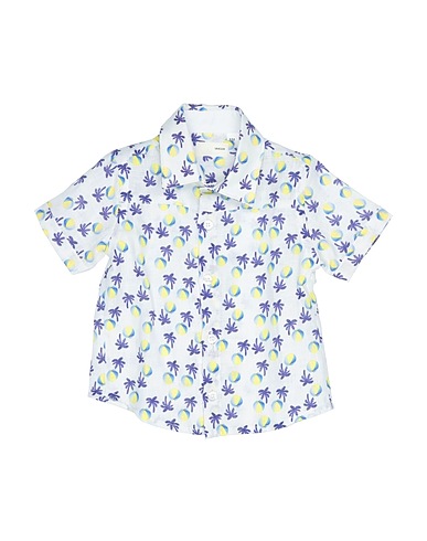 SIVIGLIA WHITE Patterned shirt White 100% Linen