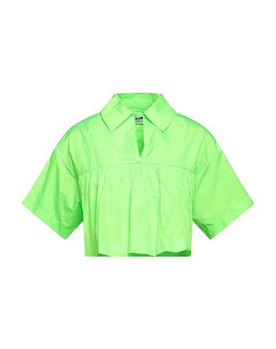 MSGM Top Lime green 100% Polyester