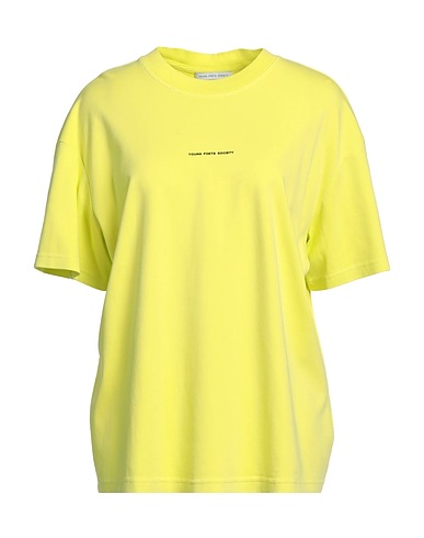 YOUNG POETS T-shirt Lime green 100% Cotton